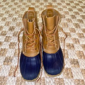 L.L. Bean Duck Boots - Navy